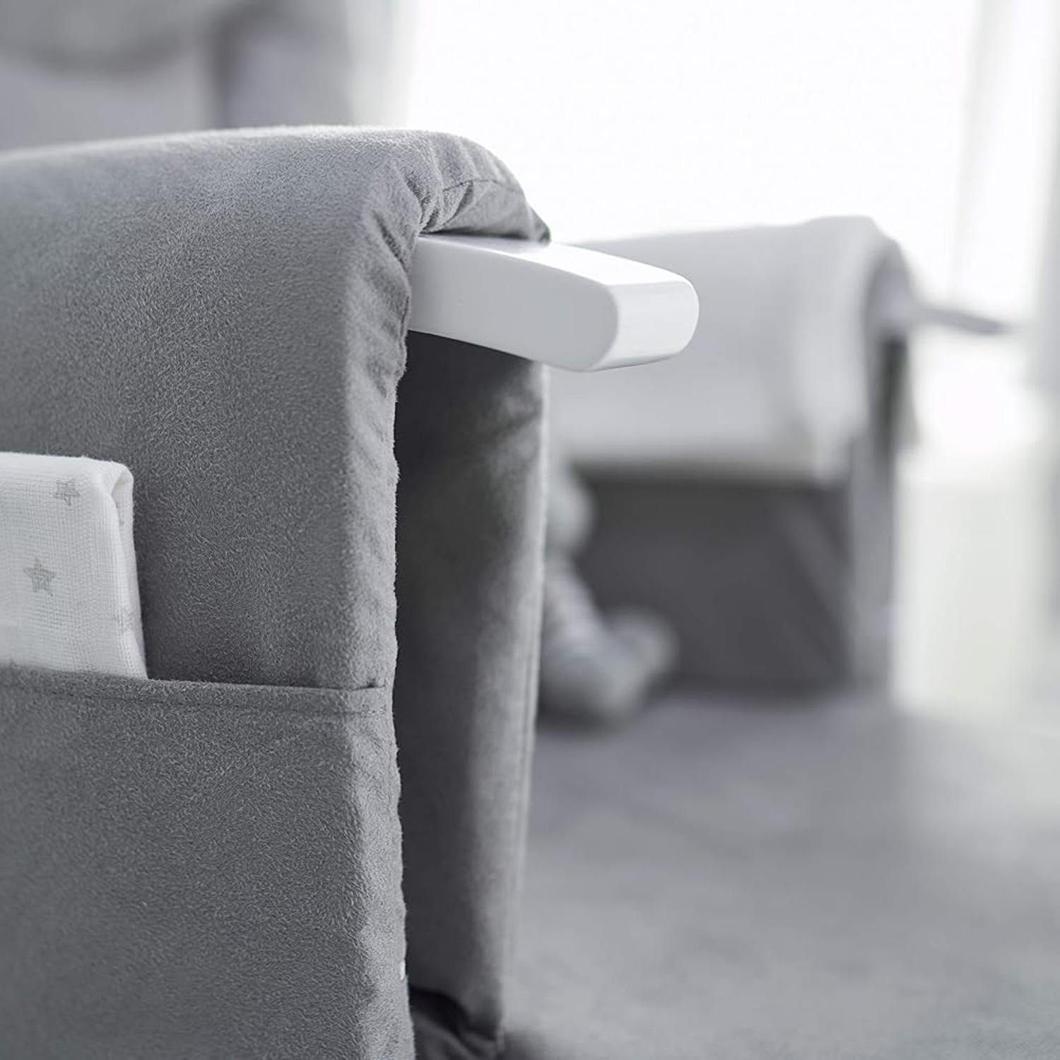Obaby Seven-Position Nursery Glider Chair with Stool