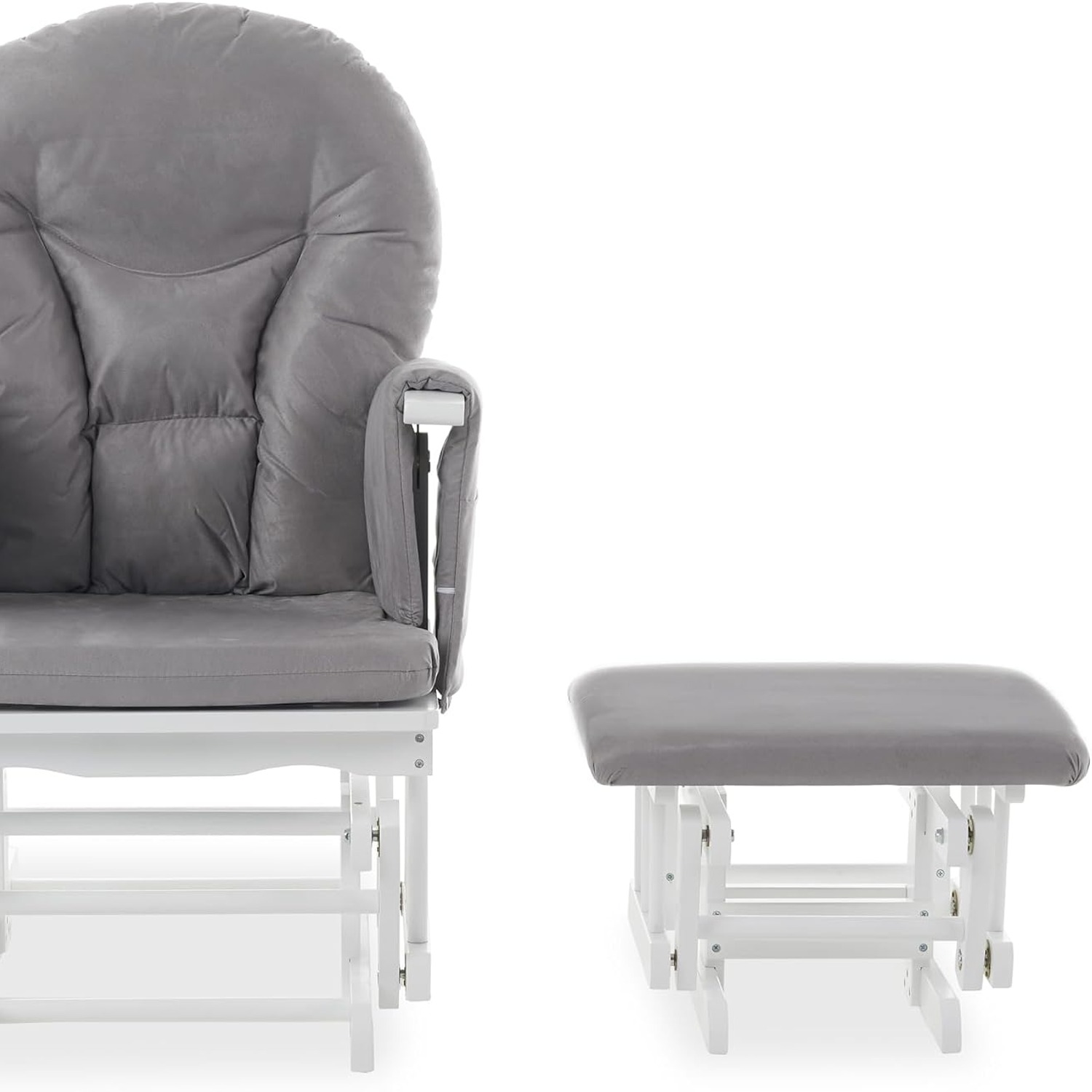 Obaby Seven-Position Nursery Glider Chair with Stool: image 8