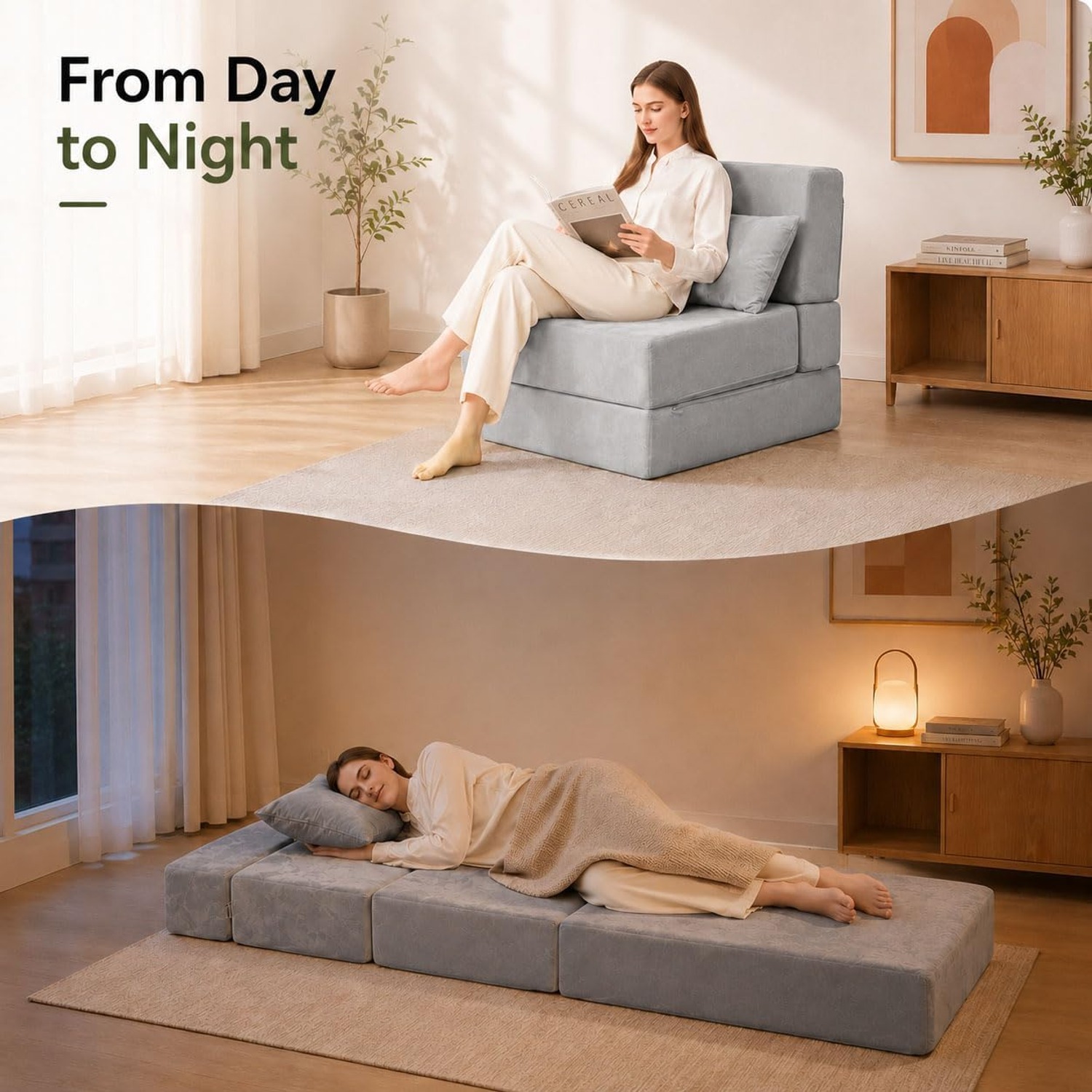 TokSay Folding Sleeper Chair
