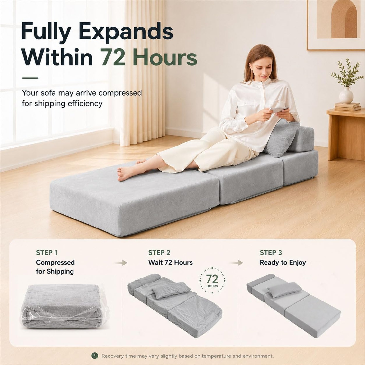 TokSay Folding Sleeper Chair: image 7