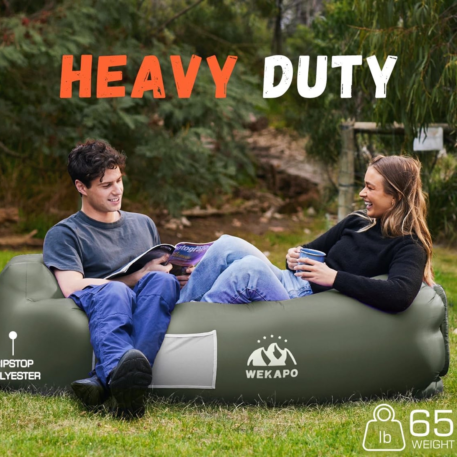 WEKAPO Inflatable Air Lounger