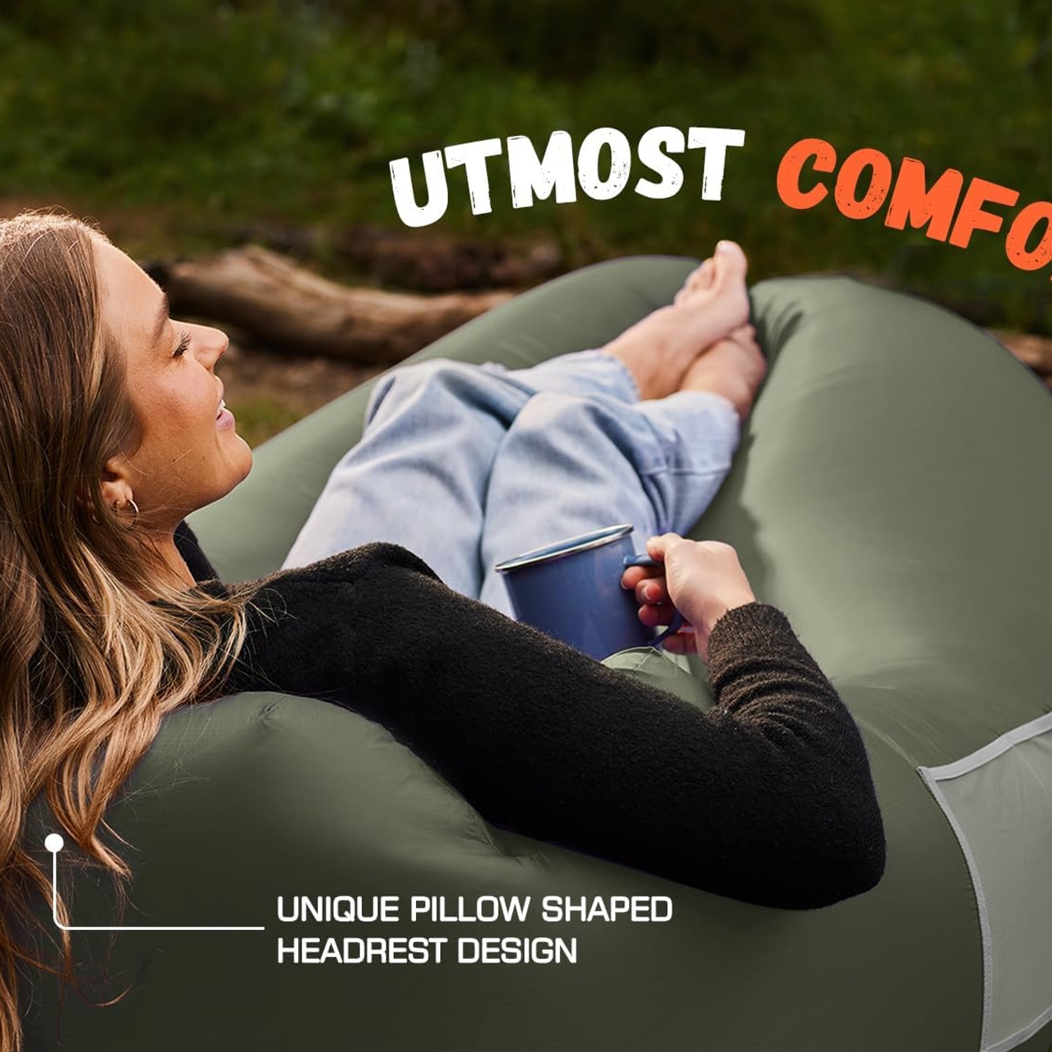 WEKAPO Inflatable Air Lounger