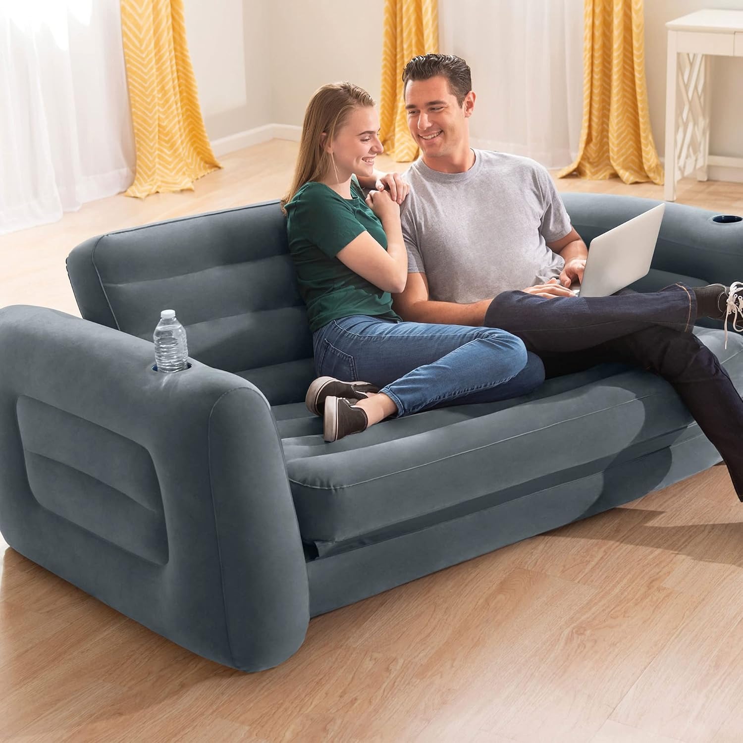 Intex Inflatable Pull Out Sofa Bed: image 2
