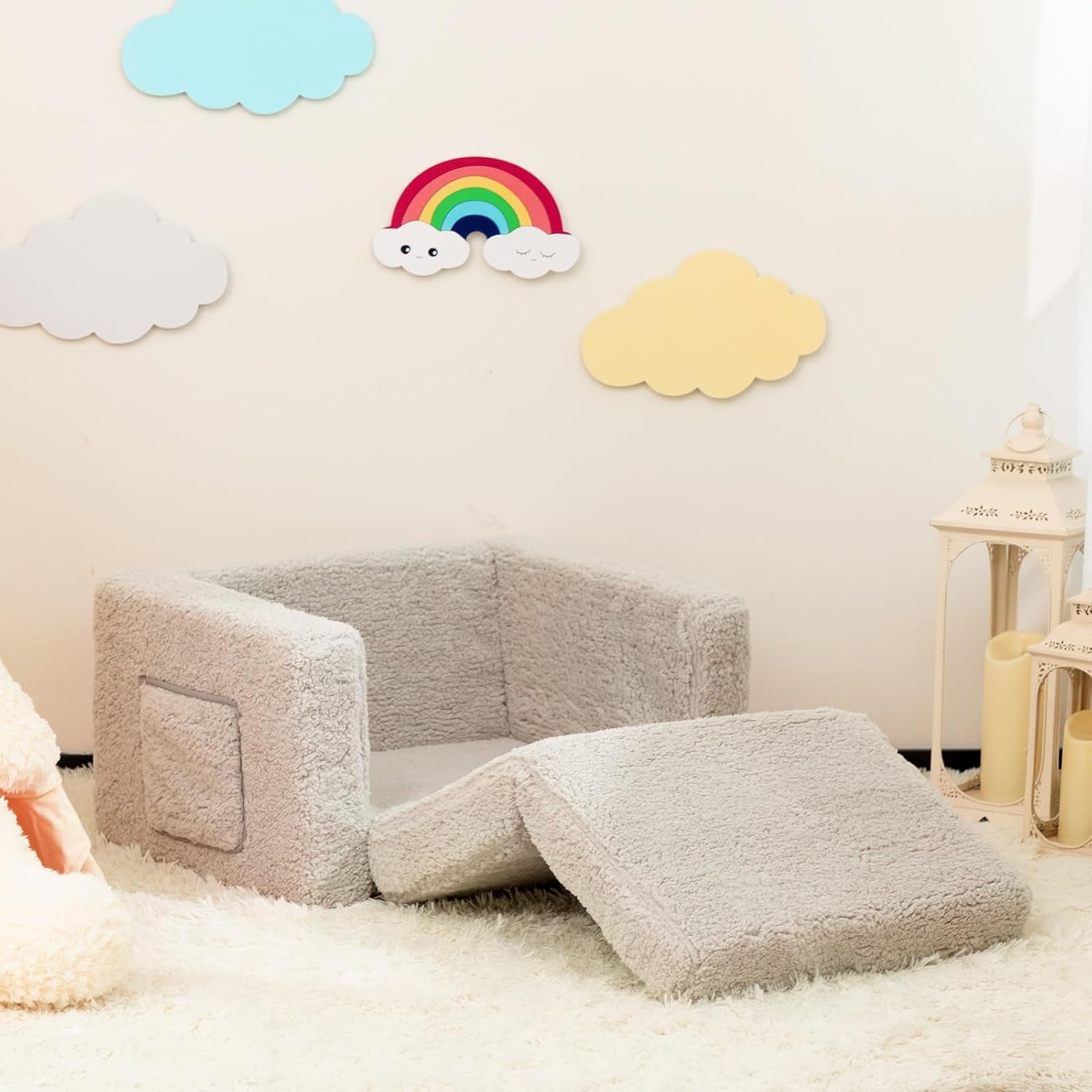 BEJOY Kids Fold Out Sofa: image 8