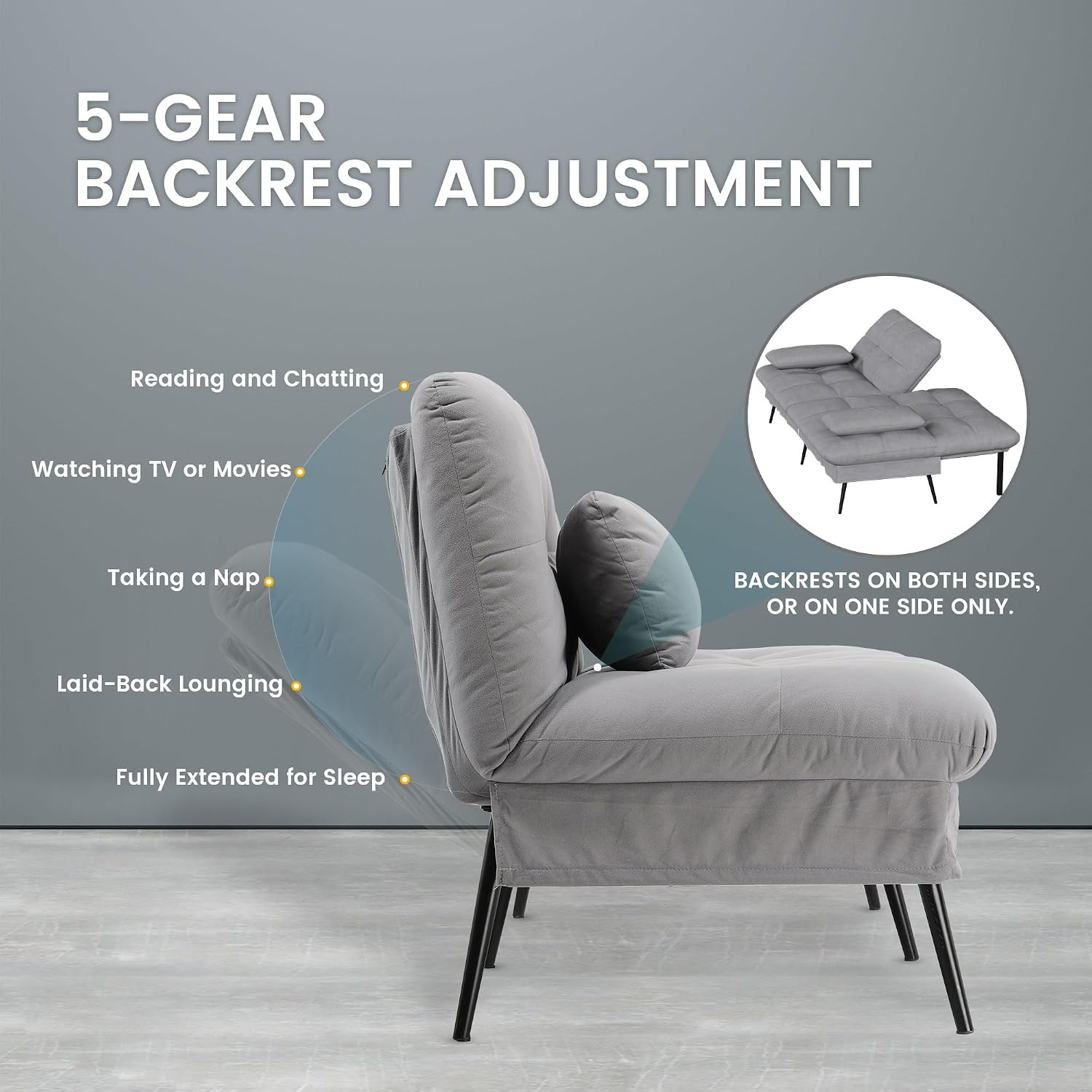 COMHOMA Convertible Sofa Bed: image 4