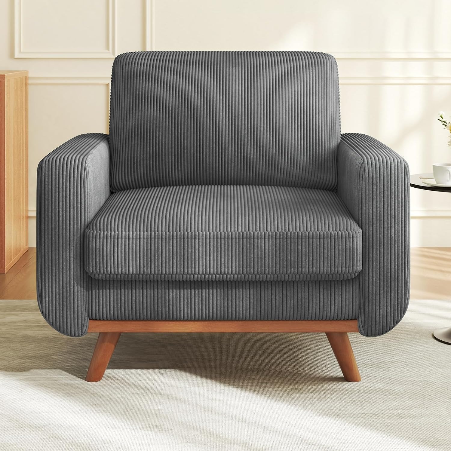 Vesgantti Corduroy Two Seater Sofa: image 7